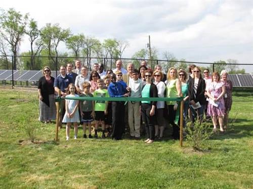 Solar Ribbon Cutting 